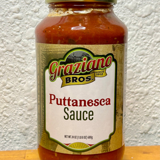 Graziano Bros.  Puttanesca Sauce